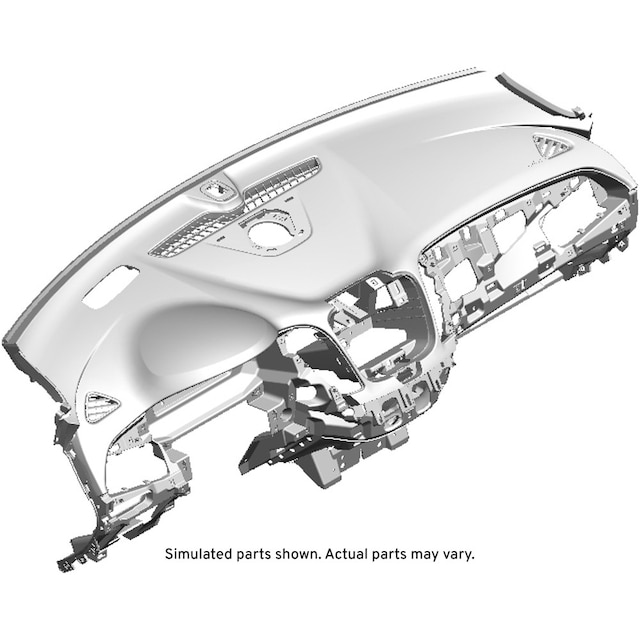 GM Genuine Parts Black Instrument Panel