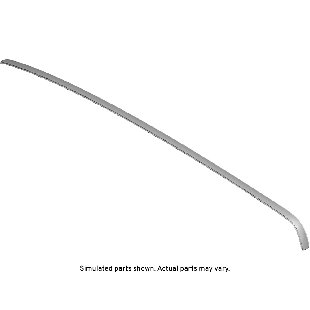 GM Genuine Parts Black Driver Side Roof Molding