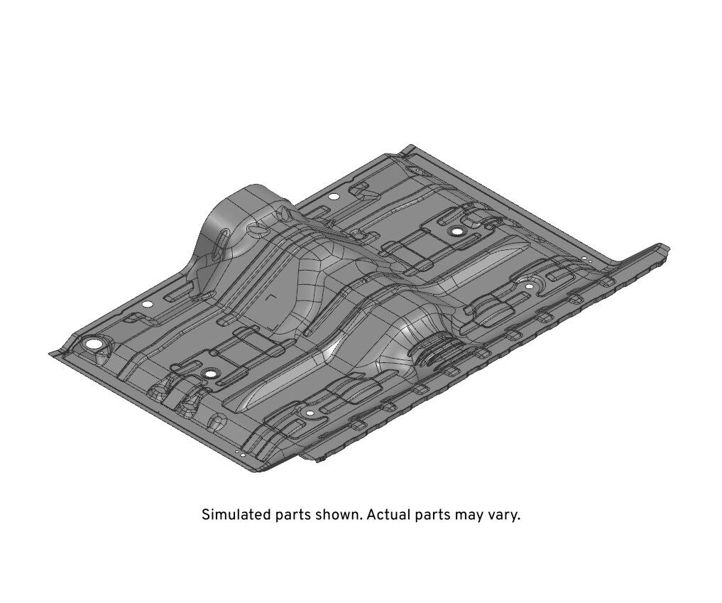 GM Genuine Parts Front Floor Panel
