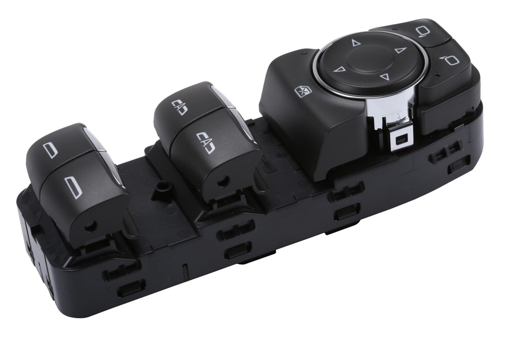 GM Genuine Parts Black Front Driver Side Door Window Switch
