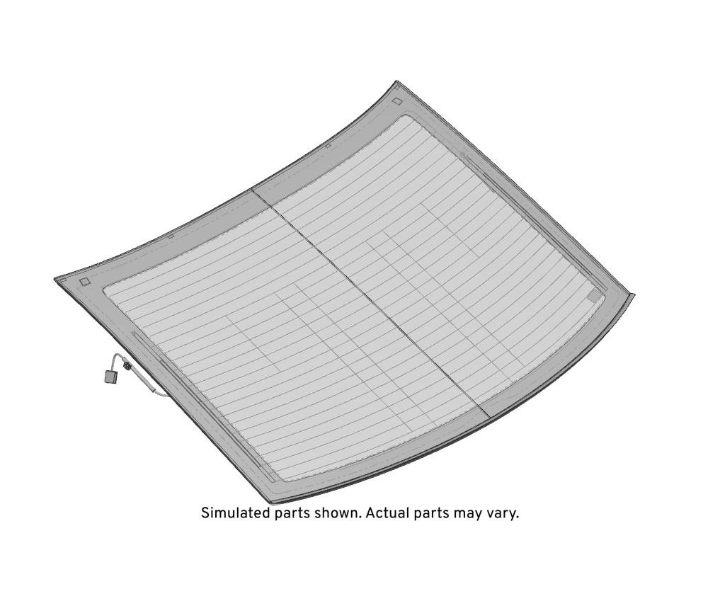 GM Genuine Parts Back Glass