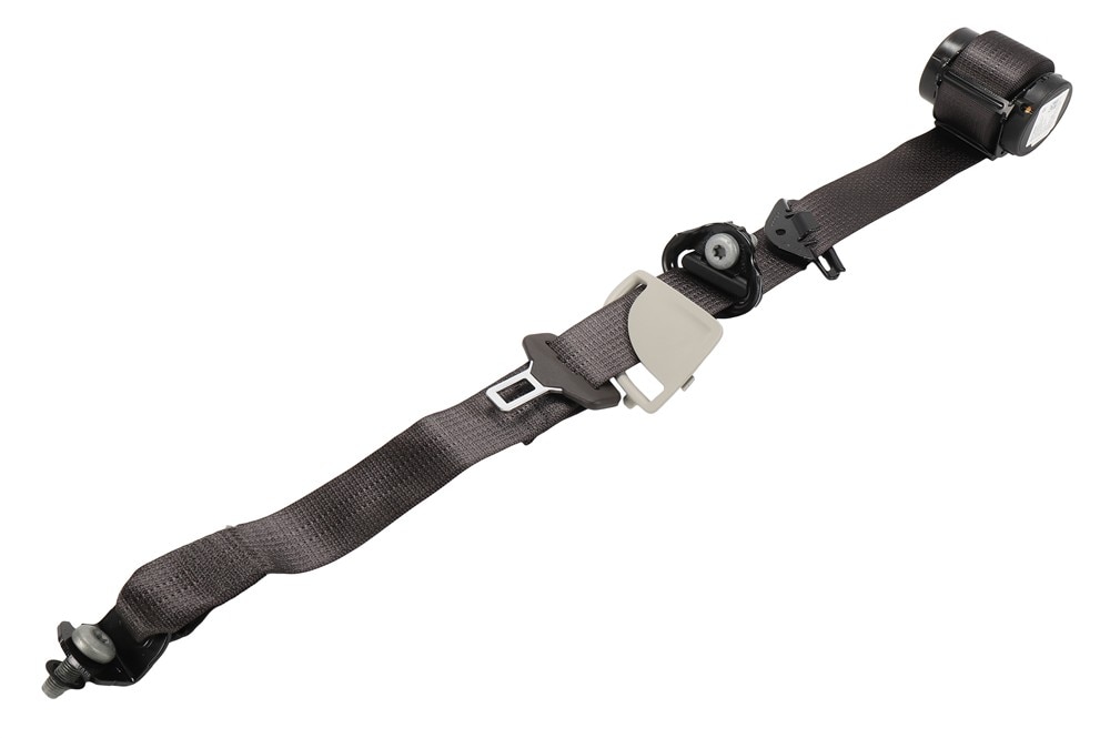 GM Genuine Parts Cocoa Rear Passenger Side Seat Belt Retractor