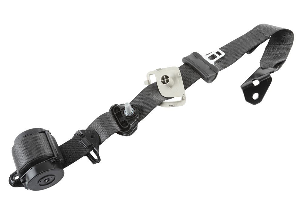 GM Genuine Parts Black Rear Passenger Side Seat Belt Retractor Kit