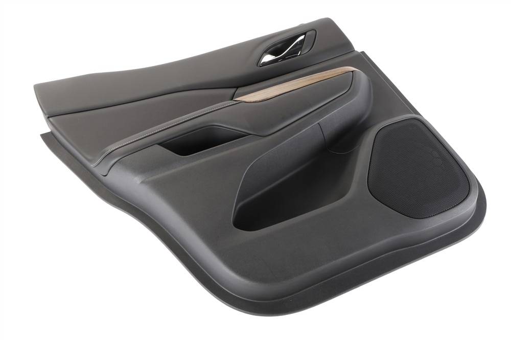 GM Genuine Parts Black Rear Driver Side Door Interior Trim Panel