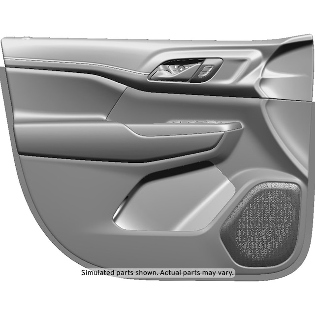 GM Genuine Parts Gray Front Driver Side Door Trim