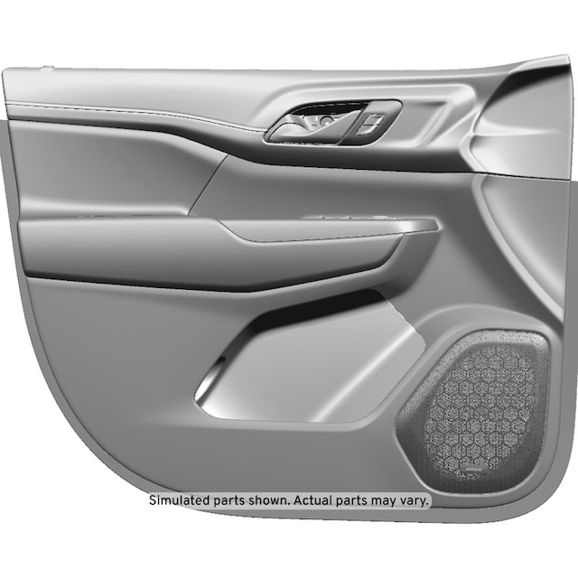 GM Genuine Parts Black Front Driver Side Door Trim