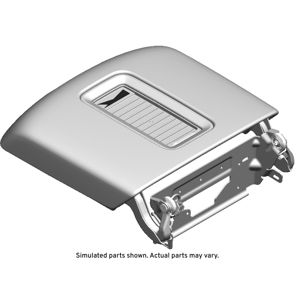 GM Genuine Parts Black Front Floor Console Armrest