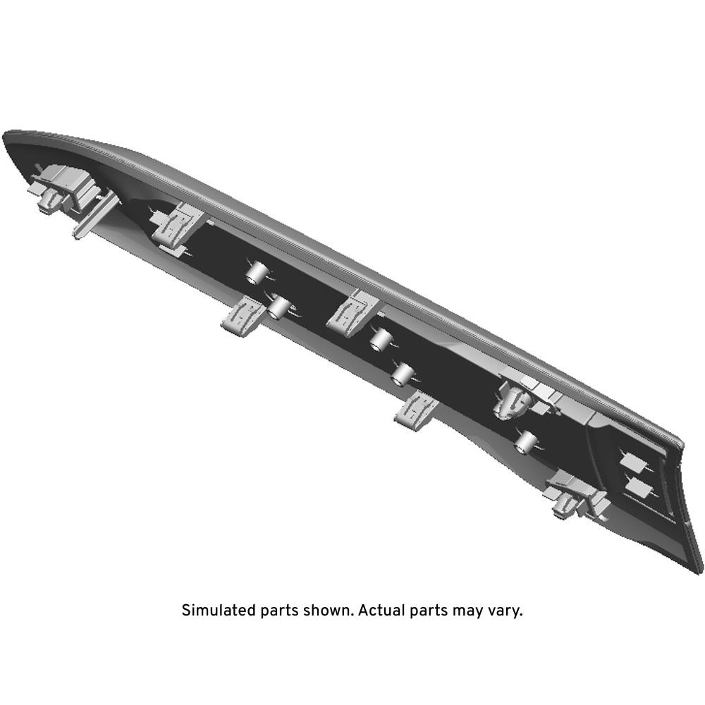 GM Genuine Parts Bright Chrome Front Driver Side Fender