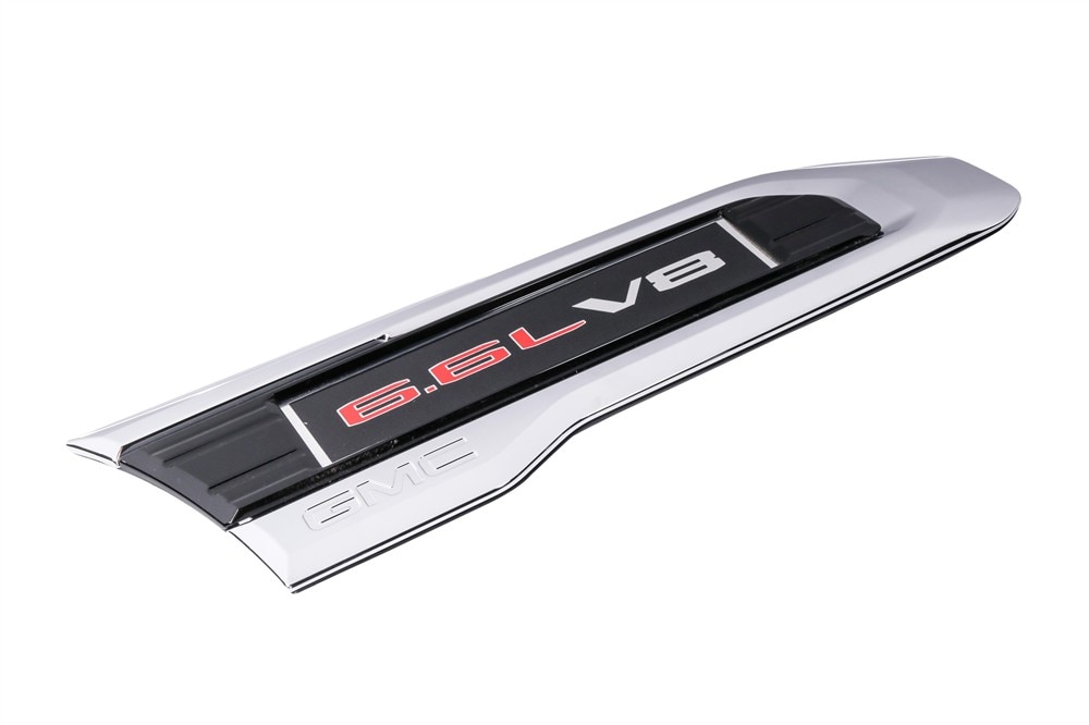 GM Genuine Parts Bright Metal Front Passenger Side Fender Ornamentation Vent