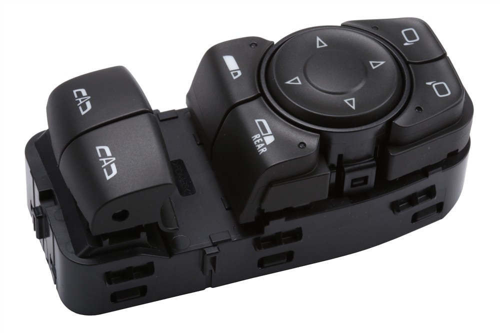 GM Genuine Parts Black Front Driver Side Door Window Switch