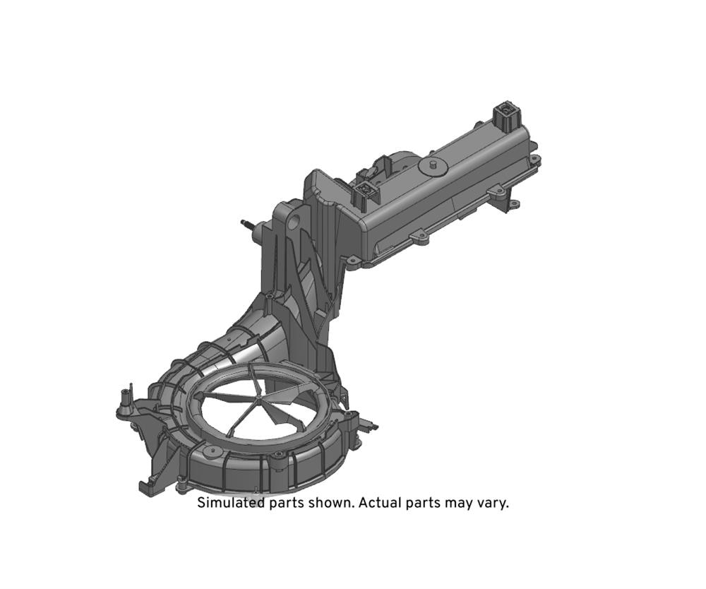 GM Genuine Parts Air Conditioning Evaporator Upper Case