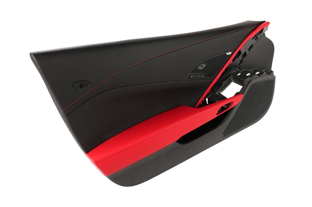 GM Genuine Parts Red Front Driver Side Door Trim