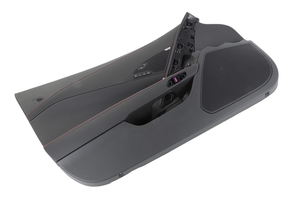 GM Genuine Parts Red Front Driver Side Door Trim Assembly