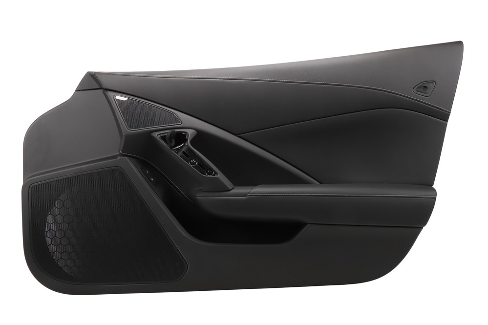 GM Genuine Parts Black Front Passenger Side Door Trim Assembly