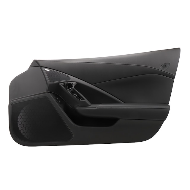GM Genuine Parts Black Front Passenger Side Door Trim Assembly
