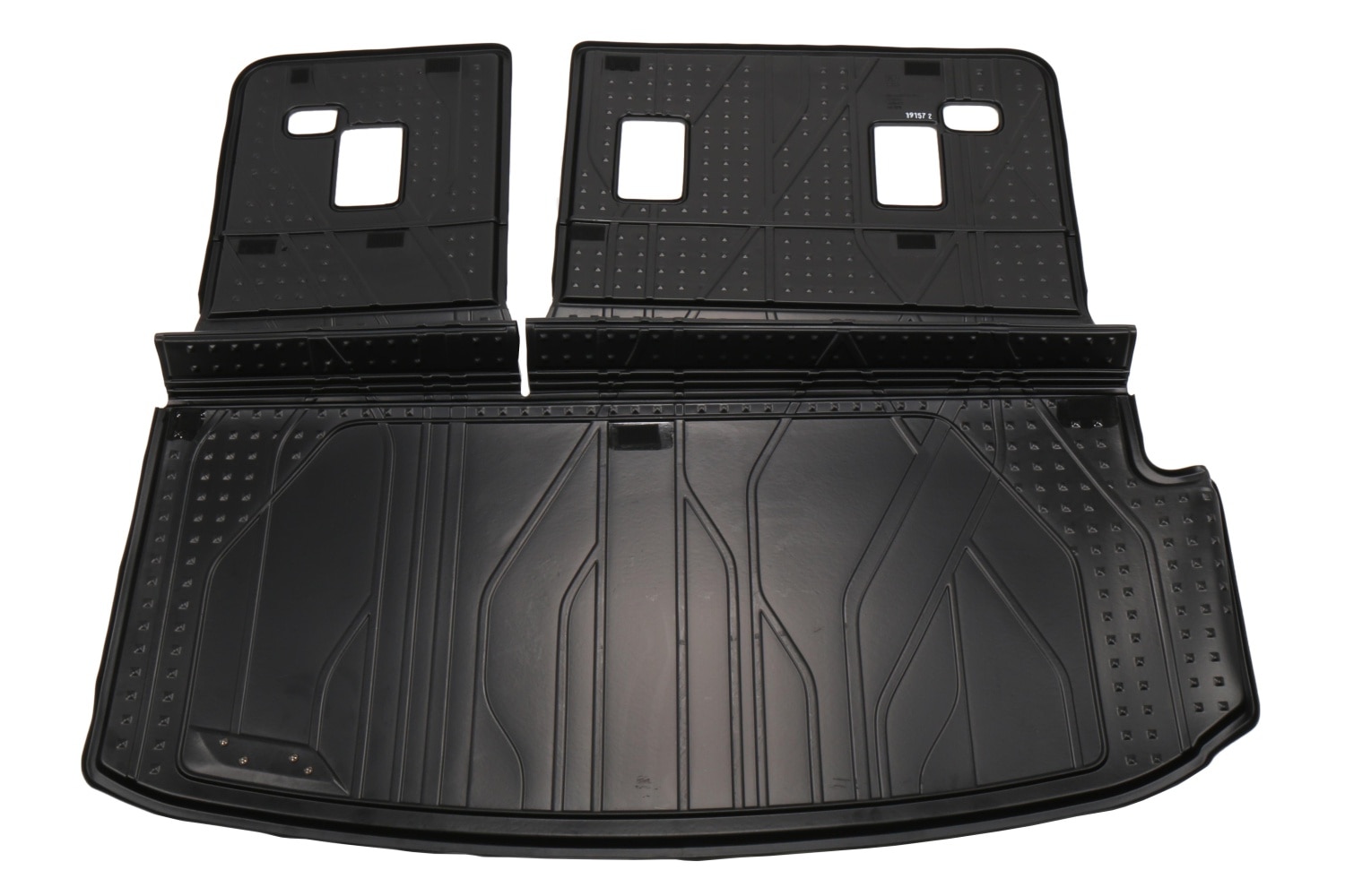 Integrated Cargo Liner in Jet Black with Chevrolet Script
