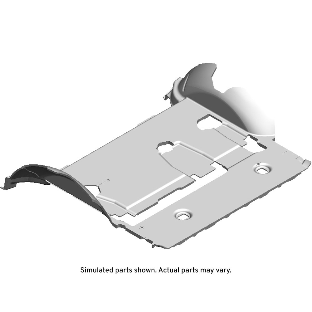 GM Genuine Parts Cocoa Rear Floor Panel Carpet
