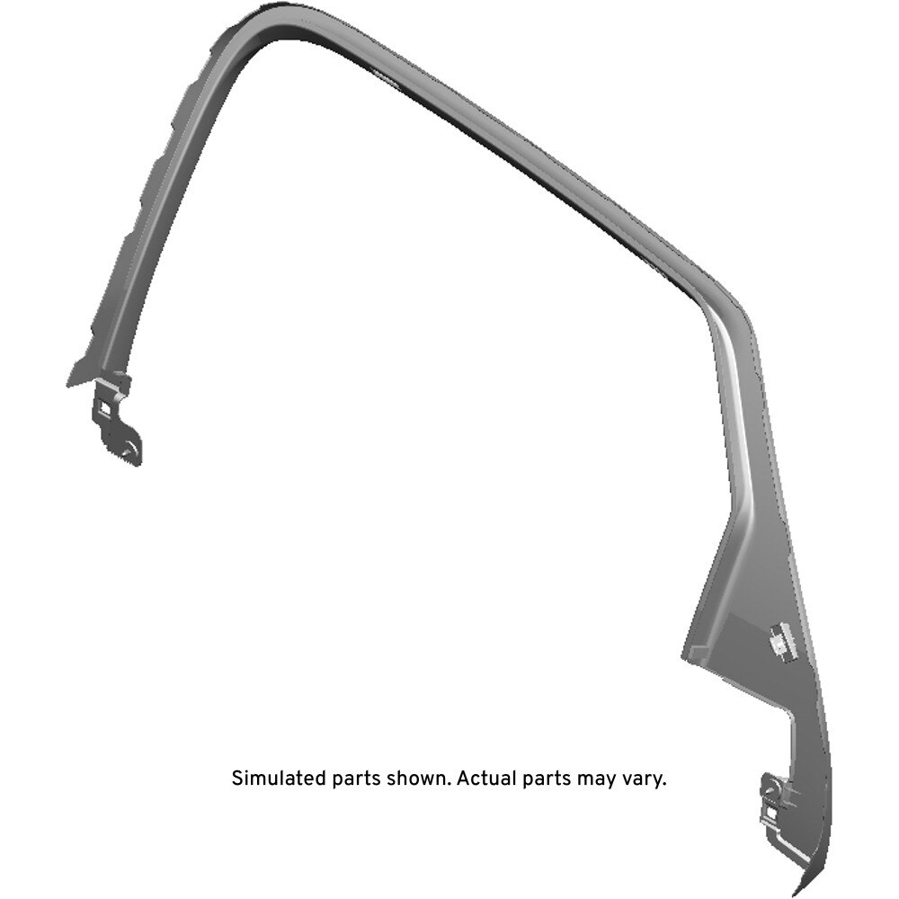 GM Genuine Parts Rear Driver Side Door Window Garnish Molding