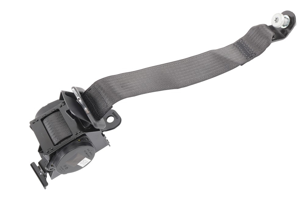 GM Genuine Parts Black Rear Passenger Side Seat Belt Retractor Kit