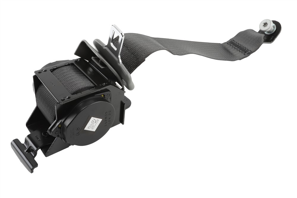 GM Genuine Parts Titanium Rear Passenger Side Seat Belt Retractor Kit