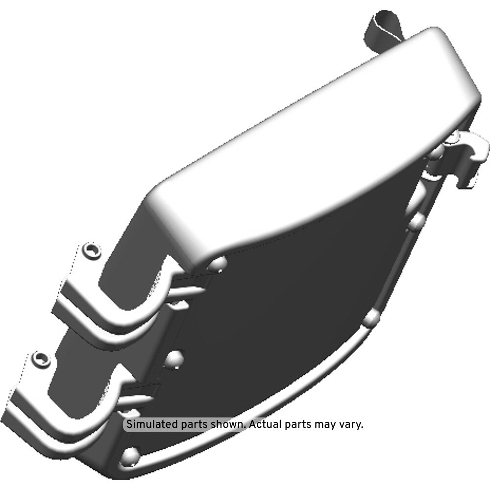 GM Genuine Parts Umber Rear Passenger Side Seat Back Compartment Door