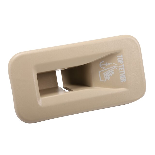 GM Genuine Parts Parchment Rear Seat Anchor Plate Bezel
