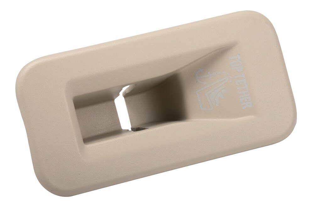 GM Genuine Parts Whisper Beige Rear Seat Anchor Plate Bezel