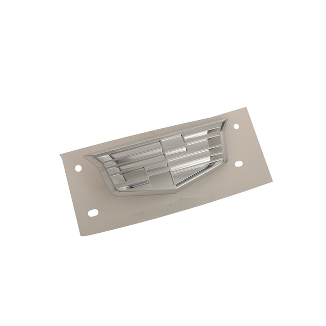 GM Genuine Parts Galvano Silver Passenger Side Fender Emblem