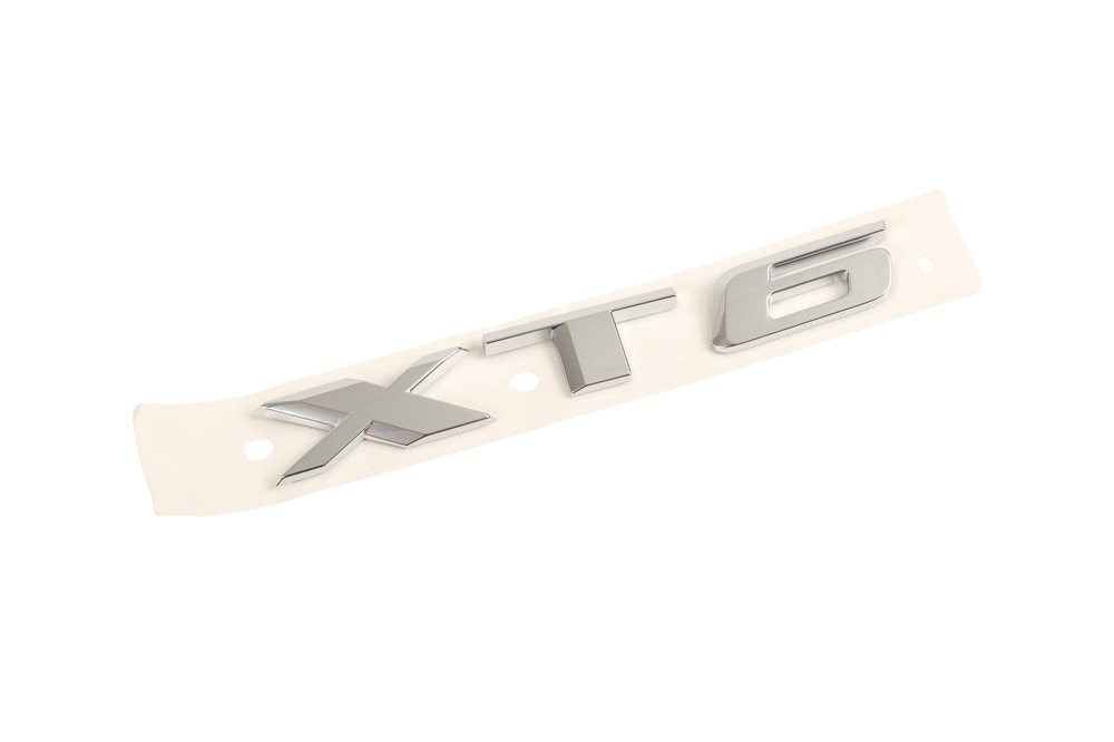 GM Genuine Parts Silver Liftgate Vehicle Name Plate