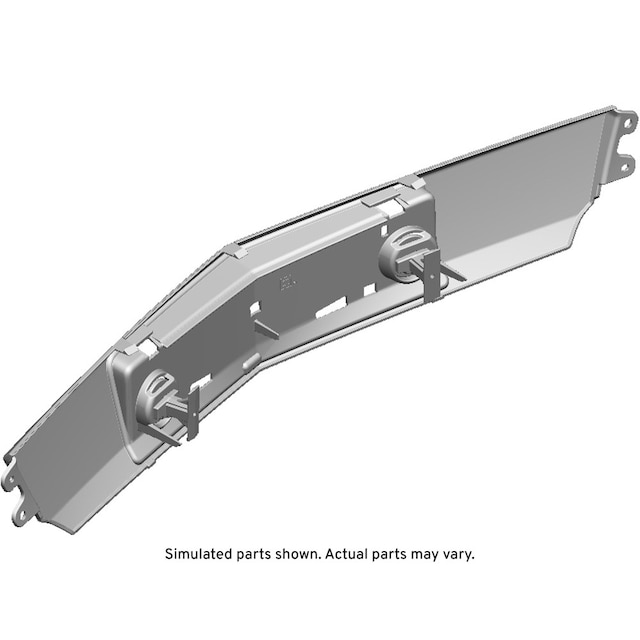 GM Genuine Parts Dark Shadow Metallic Front Grille Opening Cover