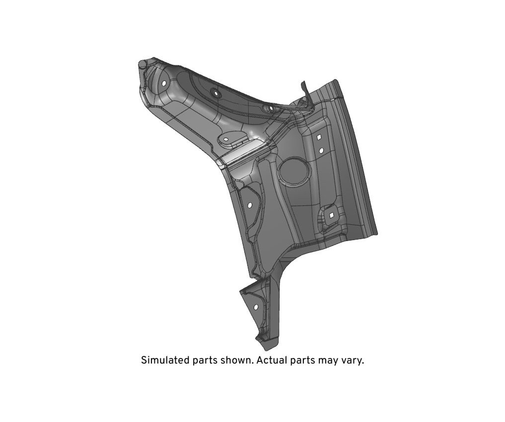 GM Genuine Parts Passenger Side Tail Light Pocket