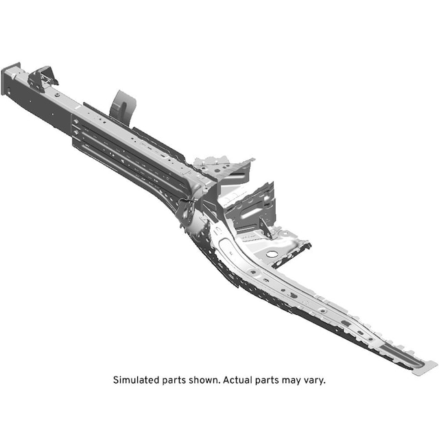 GM Genuine Parts Passenger Side Front Compartment Side Rail