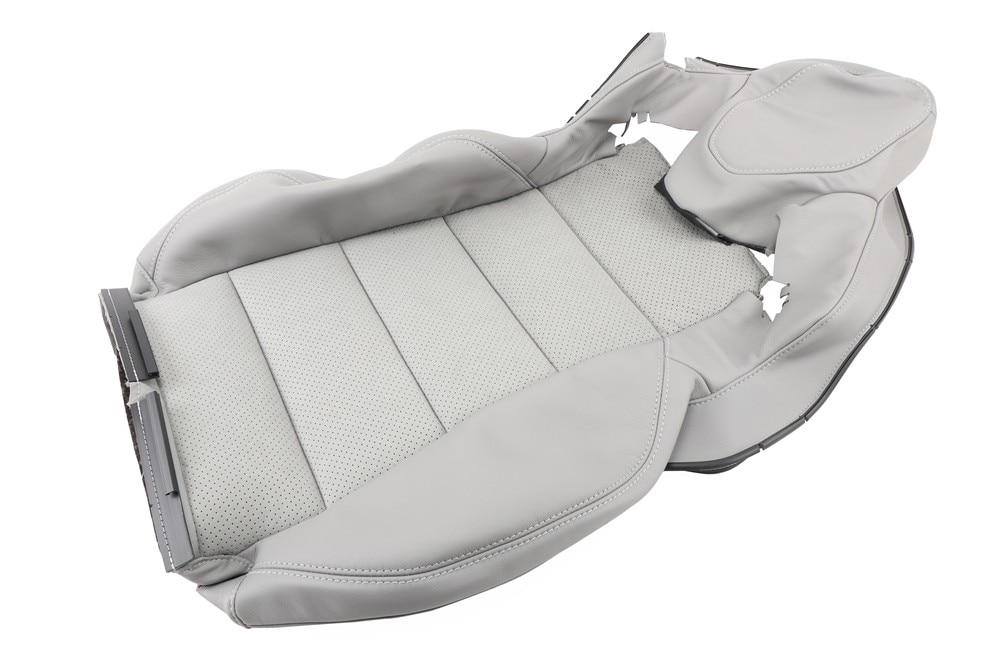 GM Genuine Parts Ash Gray Front Passenger Side Seat Back Cover