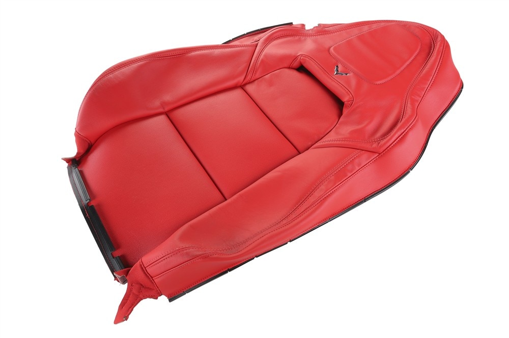 GM Genuine Parts Red Front Passenger Side Seat Back Cover