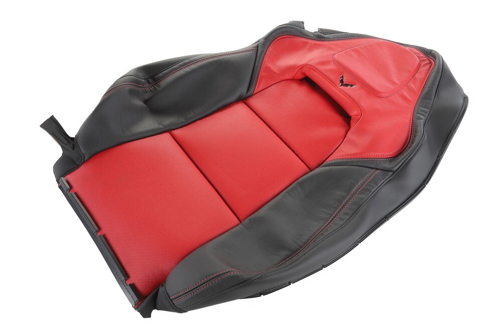 GM Genuine Parts Red Front Passenger Side Seat Back Cover
