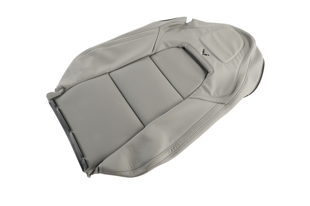 GM Genuine Parts Ash Gray Front Passenger Side Seat Back Cover
