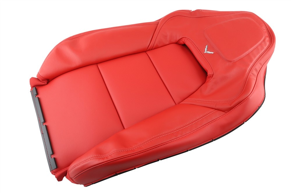 GM Genuine Parts Red Front Passenger Side Seat Back Cover