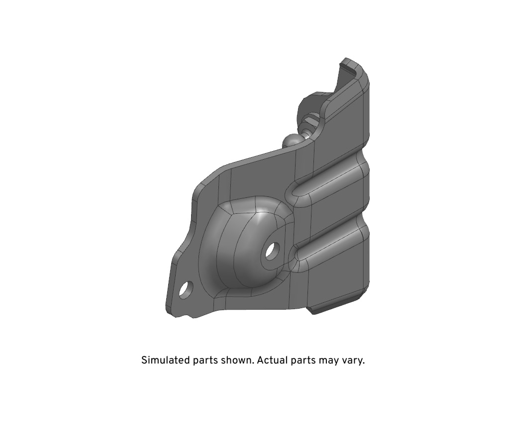 GM Genuine Parts Driver Side A-Pillar Inner Panel Bracket