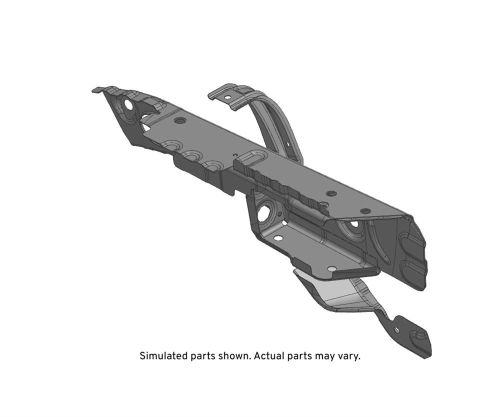 GM Genuine Parts Passenger Side Front Compartment Upper Side Rail