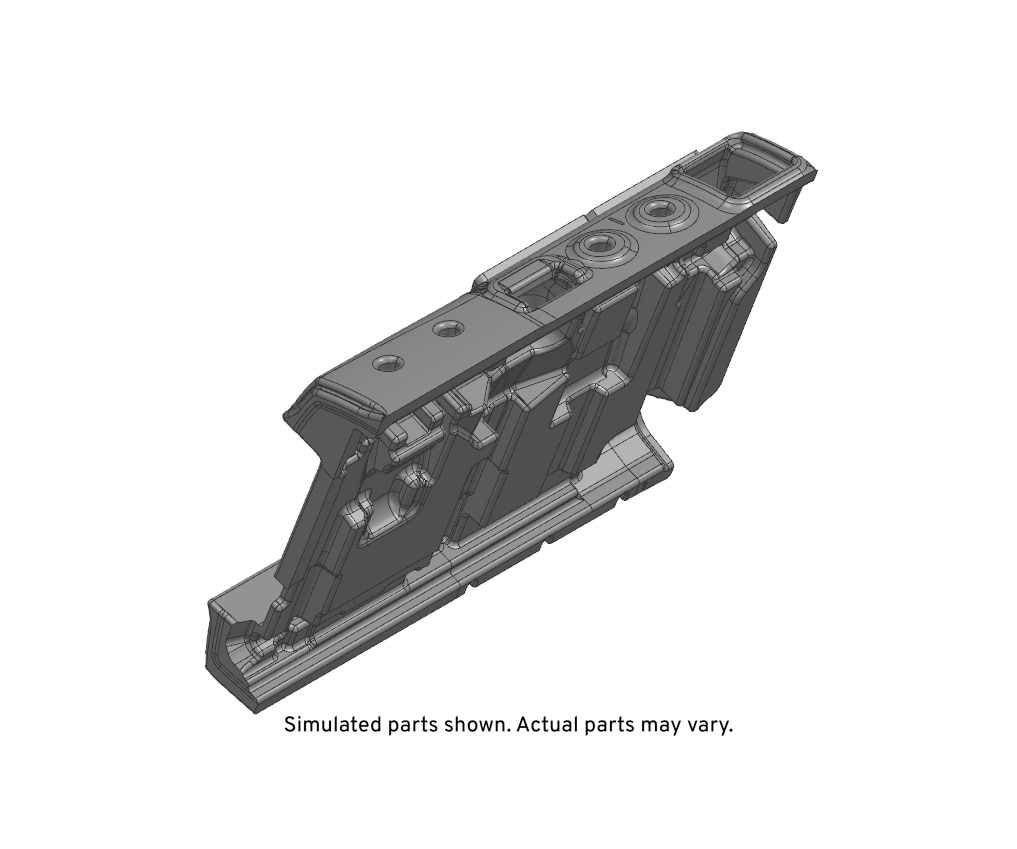 GM Genuine Parts Rear Passenger Side Seat Back Pad
