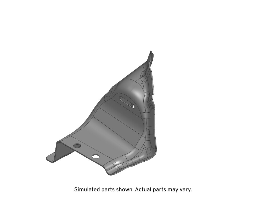 GM Genuine Parts Rear Passenger Side Floor Panel Rear Extension