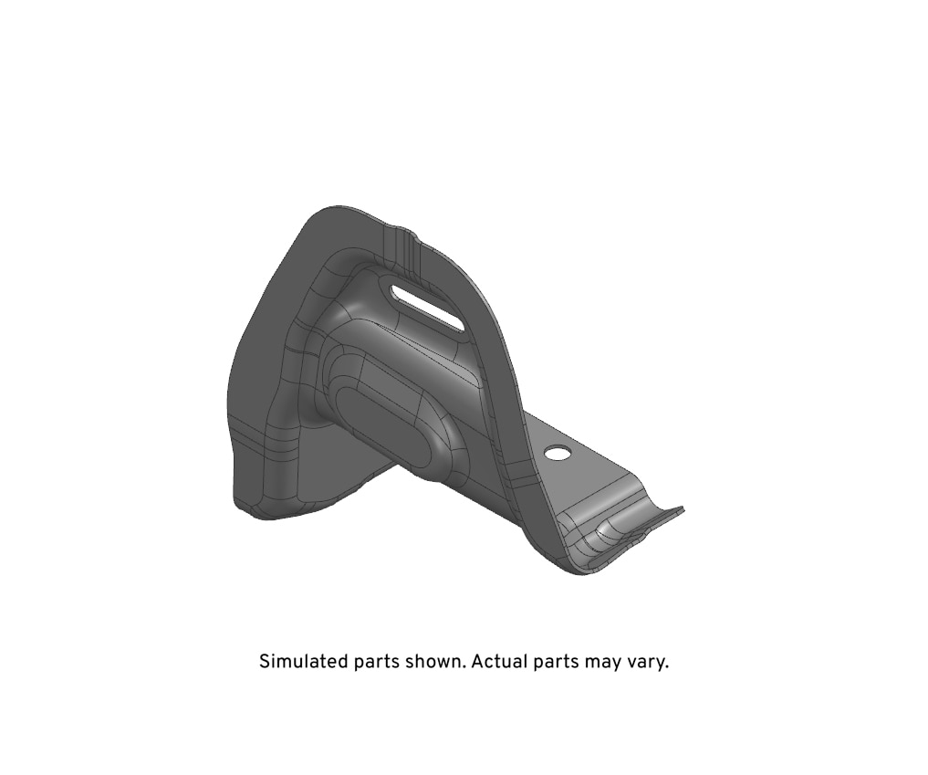 GM Genuine Parts Rear Driver Side Floor Panel Rear Extension