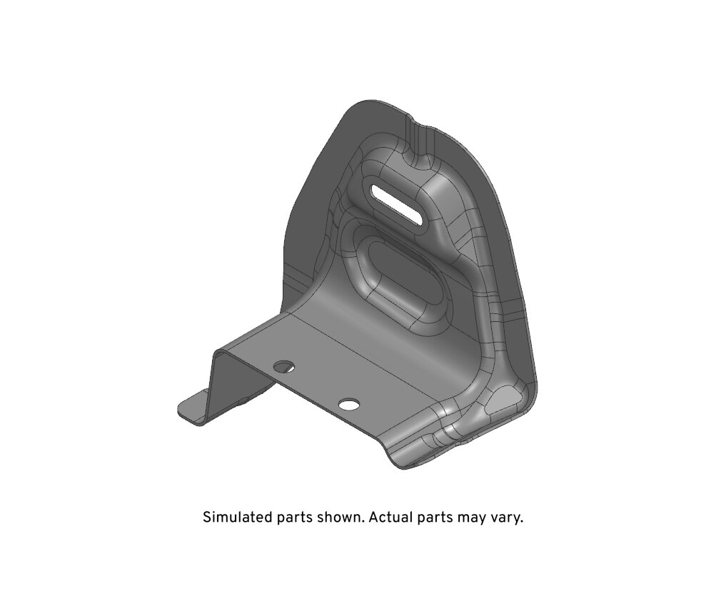 GM Genuine Parts Rear Passenger Side Floor Panel Rear Extension
