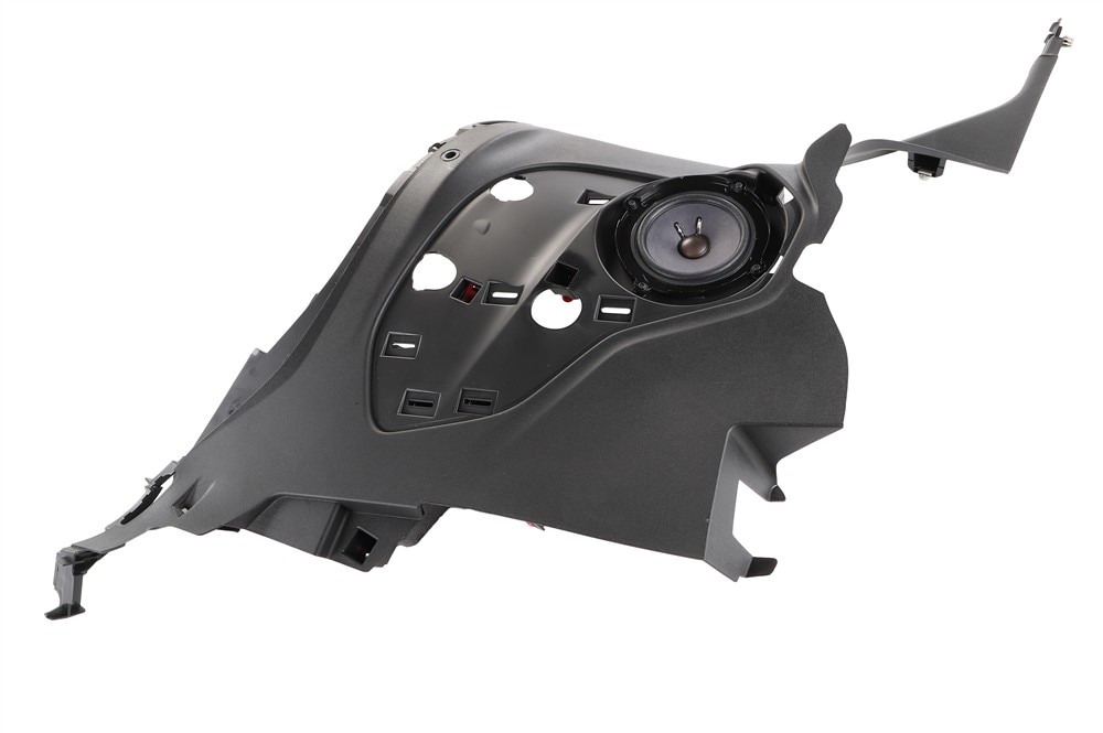 GM Genuine Parts Black Driver Side Quarter Lower Rear Trim Panel