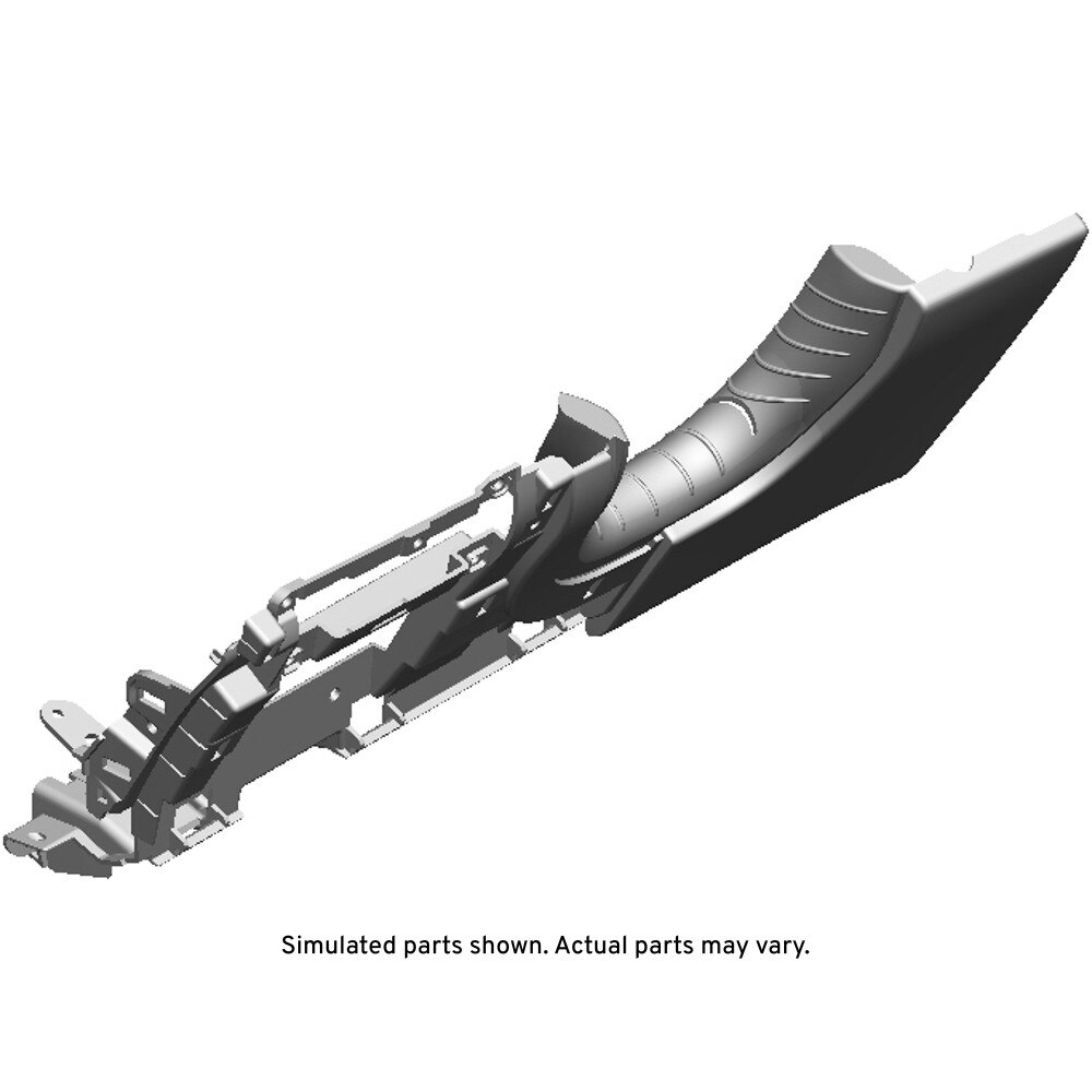 GM Genuine Parts Jet Black Instrument Panel Knee Bolster