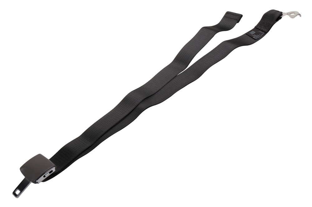 GM Genuine Parts Gray Front Center Seat Belt