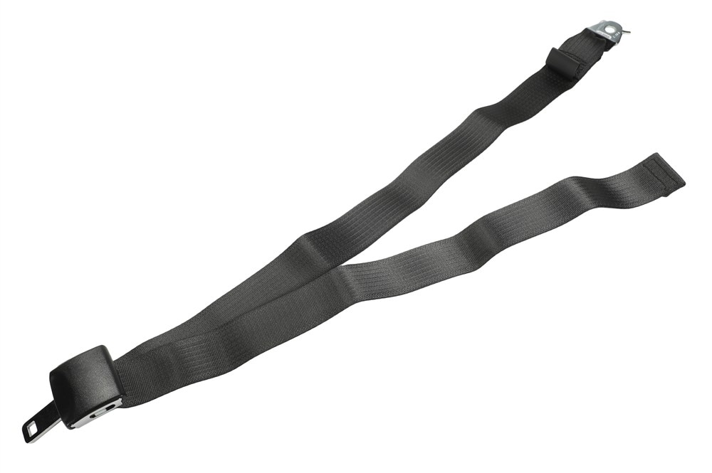 GM Genuine Parts Jet Black Front Seat Center Belt Kit