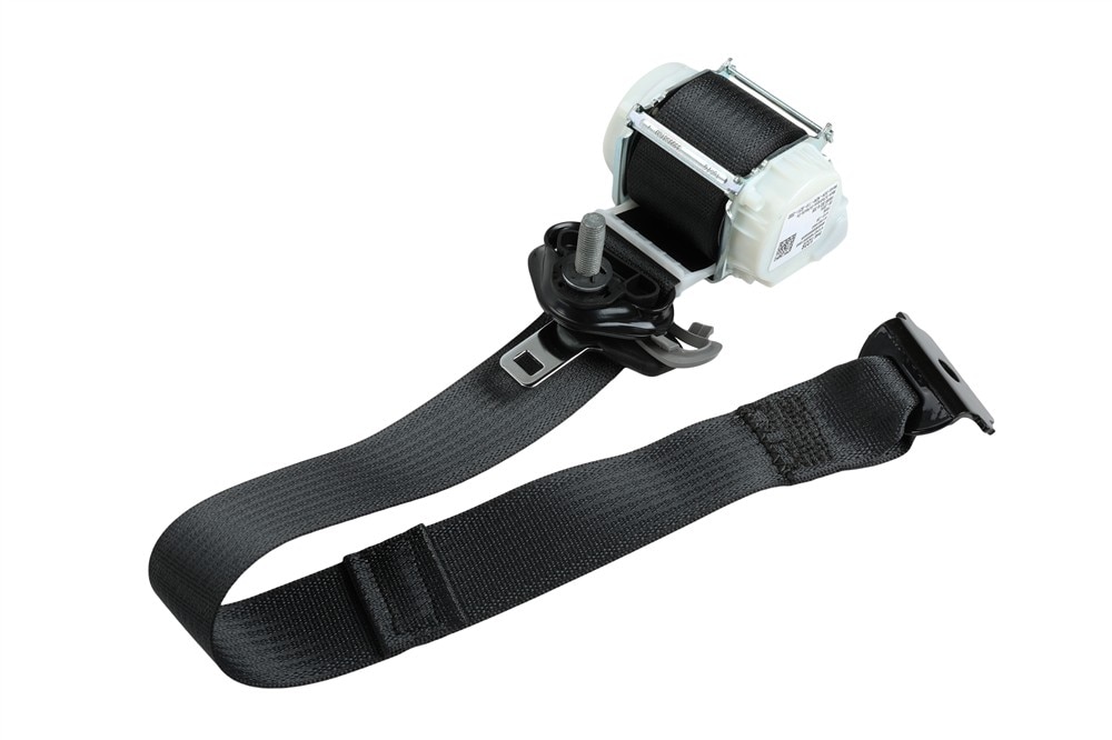 GM Genuine Parts Black 3rd Row Passenger Side Seat Belt Retractor Kit
