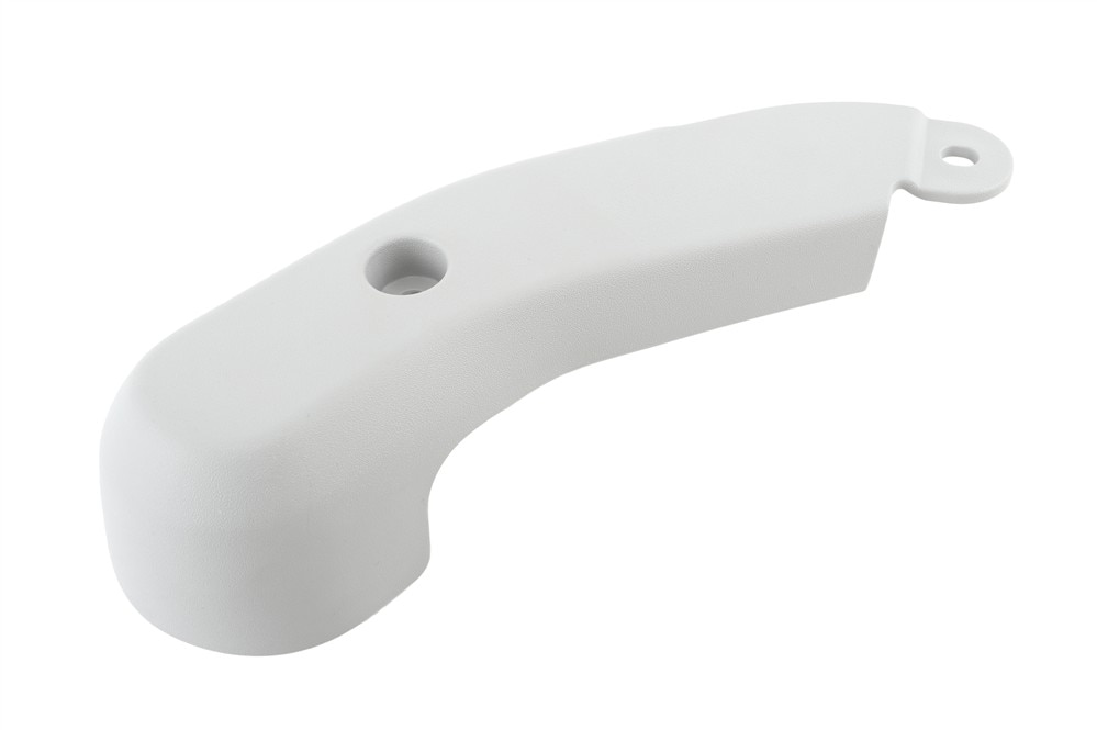 GM Genuine Parts Ash Gray Driver Side 3rd Row Seat Back Hinge Finish Cover