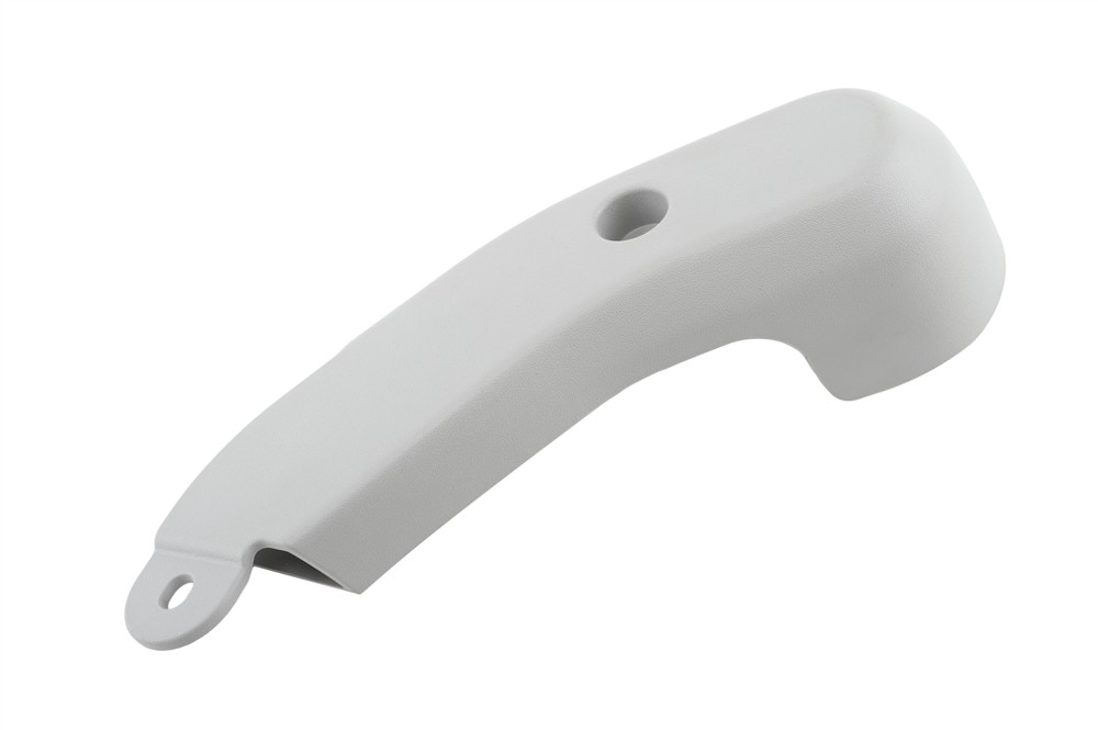 GM Genuine Parts Ash Gray Passenger Side 3rd Row Seat Back Hinge Finish Cover